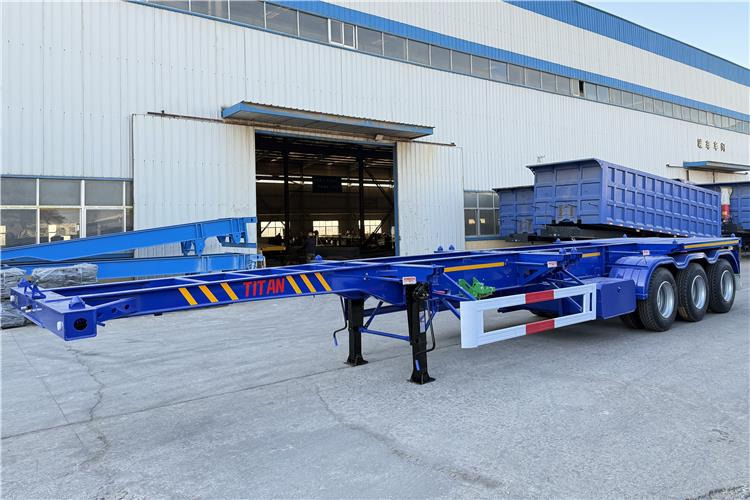 TITAN Sales Promotion 40 feet Container Trailer for Sale In Mexico - Semirremolque chasis: foto 2 TITAN Sales Promotion 40 feet Container Trailer for Sale In Mexico - Semirremolque chasis: foto 2