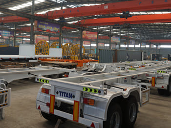 TITAN Shipping Container Trailer for Sale in Ghana - Semirremolque chasis: foto 3 TITAN Shipping Container Trailer for Sale in Ghana - Semirremolque chasis: foto 3
