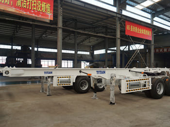 TITAN Shipping Container Trailer for Sale in Ghana - Semirremolque chasis: foto 1 TITAN Shipping Container Trailer for Sale in Ghana - Semirremolque chasis: foto 1