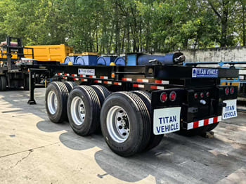 TITAN Tri Axle Chassis Container for Sale in Nigeria - Semirremolque chasis: foto 1 TITAN Tri Axle Chassis Container for Sale in Nigeria - Semirremolque chasis: foto 1