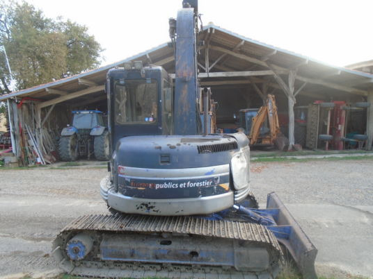 Miniexcavadora Hitachi ex75-3: foto 15