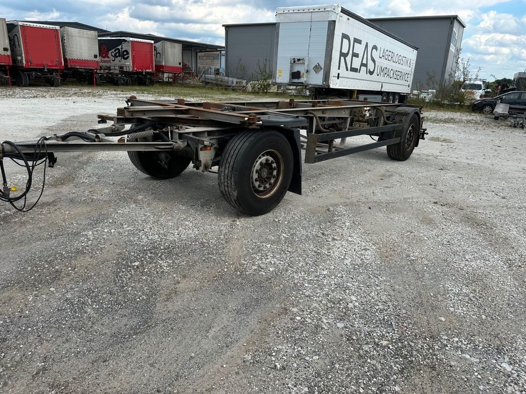 Schmitz Cargobull AWF 18/20 mit TÜV 10x vorhanden - Remolque portacontenedore/ Intercambiable: foto 1 Schmitz Cargobull AWF 18/20 mit TÜV 10x vorhanden - Remolque portacontenedore/ Intercambiable: foto 1