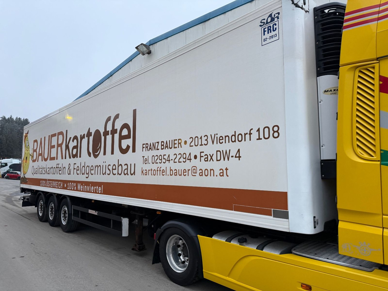 Schwarzmüller Carrier Maxima 1300 ALU LIFT - Semirremolque caja cerrada: foto 2 Schwarzmüller Carrier Maxima 1300 ALU LIFT - Semirremolque caja cerrada: foto 2