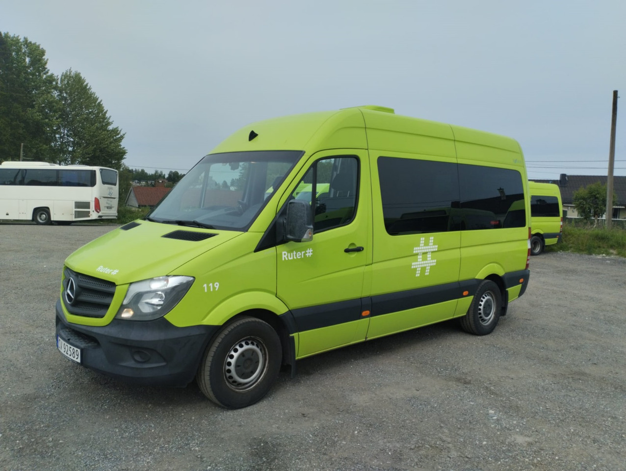 MERCEDES-BENZ SPRINTER 316 | 5 szt./pcs. - Minibús, Furgoneta de pasajeros: foto 1 MERCEDES-BENZ SPRINTER 316 | 5 szt./pcs. - Minibús, Furgoneta de pasajeros: foto 1