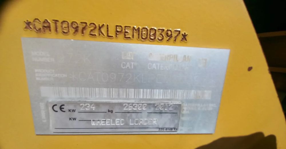 Cargadora de ruedas Caterpillar 972K: foto 7