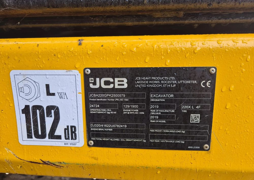 JCB 220XLC - Excavadora de cadenas: foto 2 JCB 220XLC - Excavadora de cadenas: foto 2