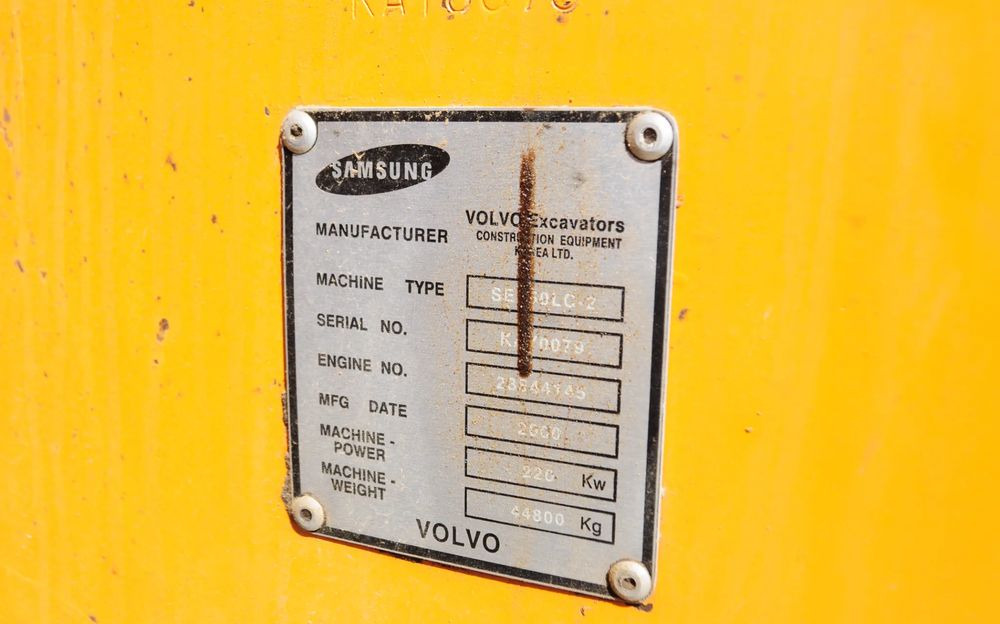 Zwolnica koparki Samsung SE 450 LC - Excavadora de cadenas: foto 2 Zwolnica koparki Samsung SE 450 LC - Excavadora de cadenas: foto 2