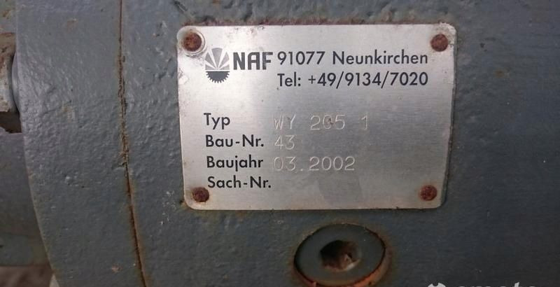 MOST NAF TYP WY205.1 ZWOLNICA - Transmisión: foto 1 MOST NAF TYP WY205.1 ZWOLNICA - Transmisión: foto 1