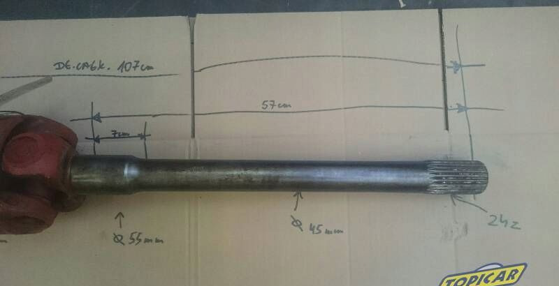 Półoś z przegubem elbe 1188 - Transmisión: foto 4 Półoś z przegubem elbe 1188 - Transmisión: foto 4