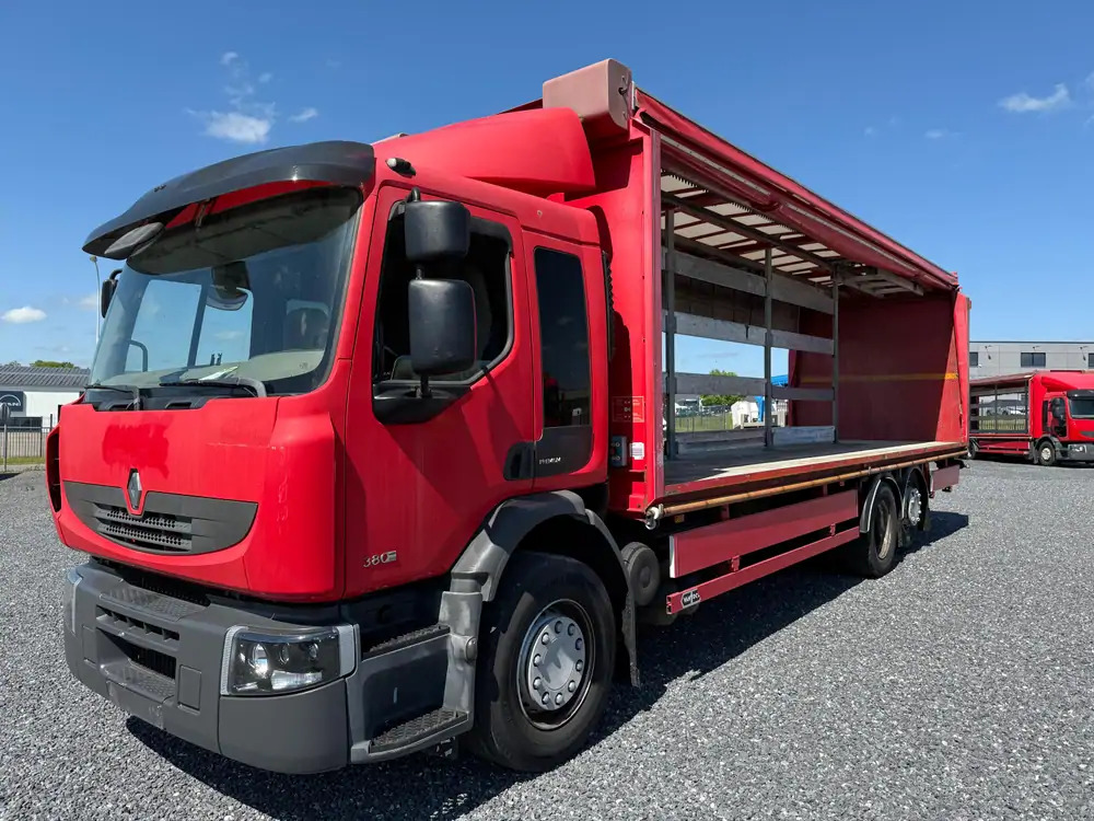Renault Premium *488.150 km*Hayon 2500 kg*Full pneumatique*Euro5 - Camión lona: foto 1 Renault Premium *488.150 km*Hayon 2500 kg*Full pneumatique*Euro5 - Camión lona: foto 1