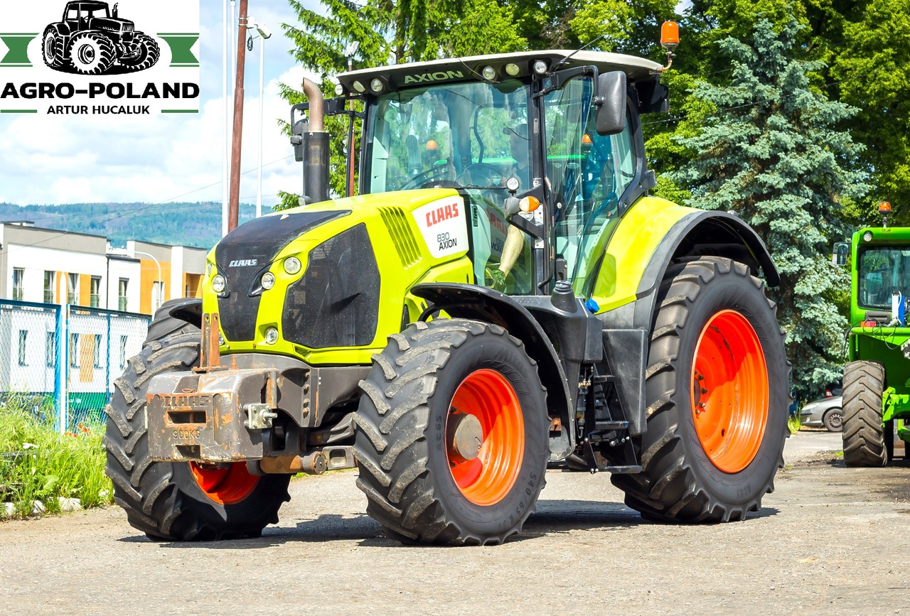 CLAAS AXION 830 - 2017 ROK - 6364 h - ORYGINALNE OPONY - Tractor: foto 2 CLAAS AXION 830 - 2017 ROK - 6364 h - ORYGINALNE OPONY - Tractor: foto 2