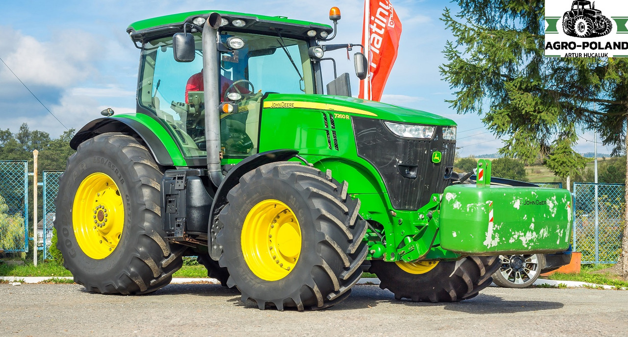 JOHN DEERE 7260 R - 8.515 h - WOM - TUZ - 2013 ROK - Tractor: foto 1 JOHN DEERE 7260 R - 8.515 h - WOM - TUZ - 2013 ROK - Tractor: foto 1