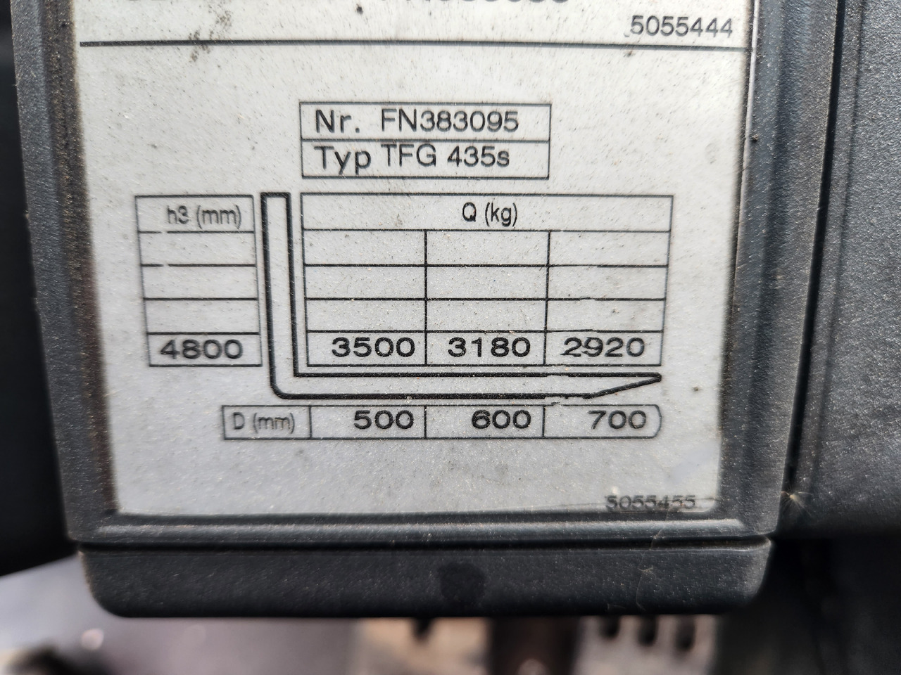 JUGHEINRICH TFG435s - Carretilla elevadora de gas: foto 2 JUGHEINRICH TFG435s - Carretilla elevadora de gas: foto 2