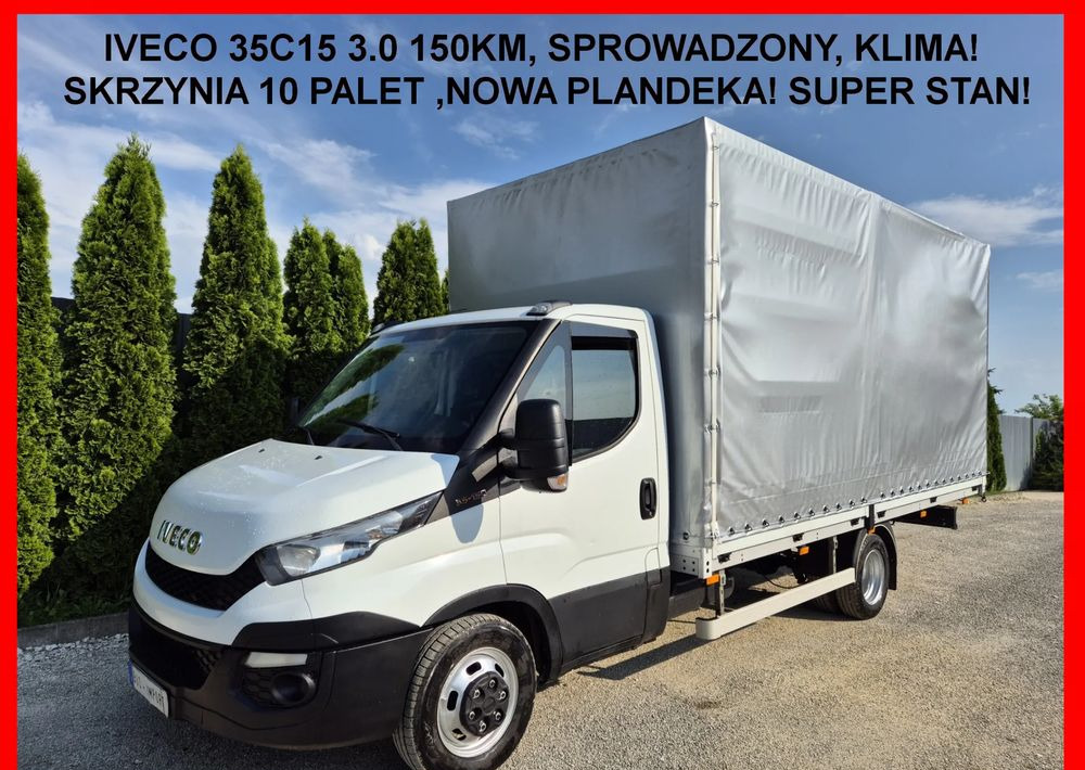 Iveco 35C15 3.0 150KM, Burto-Plandeka - Furgoneta caja abierta: foto 2 Iveco 35C15 3.0 150KM, Burto-Plandeka - Furgoneta caja abierta: foto 2