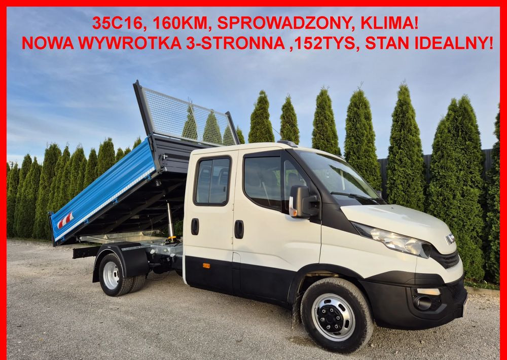 Iveco 35C16 35C15 160KM Brygadówka - Furgoneta basculante: foto 1 Iveco 35C16 35C15 160KM Brygadówka - Furgoneta basculante: foto 1