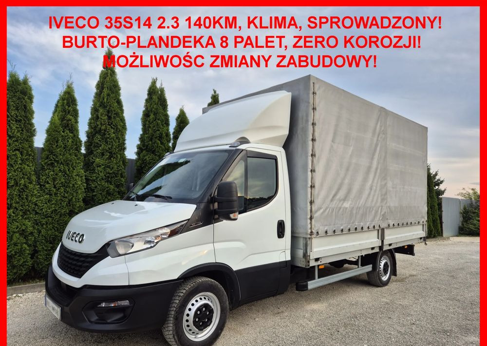Iveco 35s14 140KM - Furgoneta con lona: foto 2 Iveco 35s14 140KM - Furgoneta con lona: foto 2