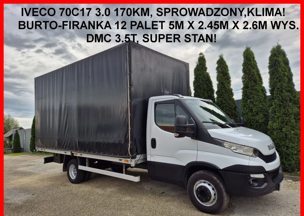 Iveco 70C17 3.0 170KM Skrzyniowy - Furgoneta con lona: foto 1 Iveco 70C17 3.0 170KM Skrzyniowy - Furgoneta con lona: foto 1