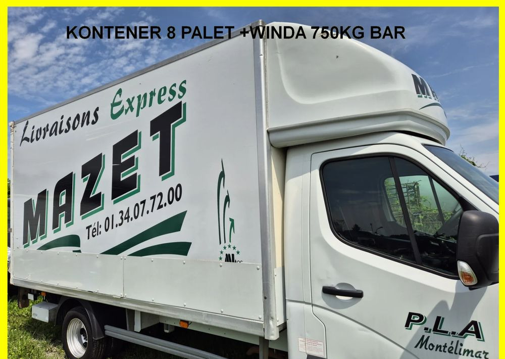 Kontener 8 palet winda 750kg Bar, Regulowana szerokość podramówki, Master, Iveco, Ducato, Inne - Recambio: foto 1 Kontener 8 palet winda 750kg Bar, Regulowana szerokość podramówki, Master, Iveco, Ducato, Inne - Recambio: foto 1