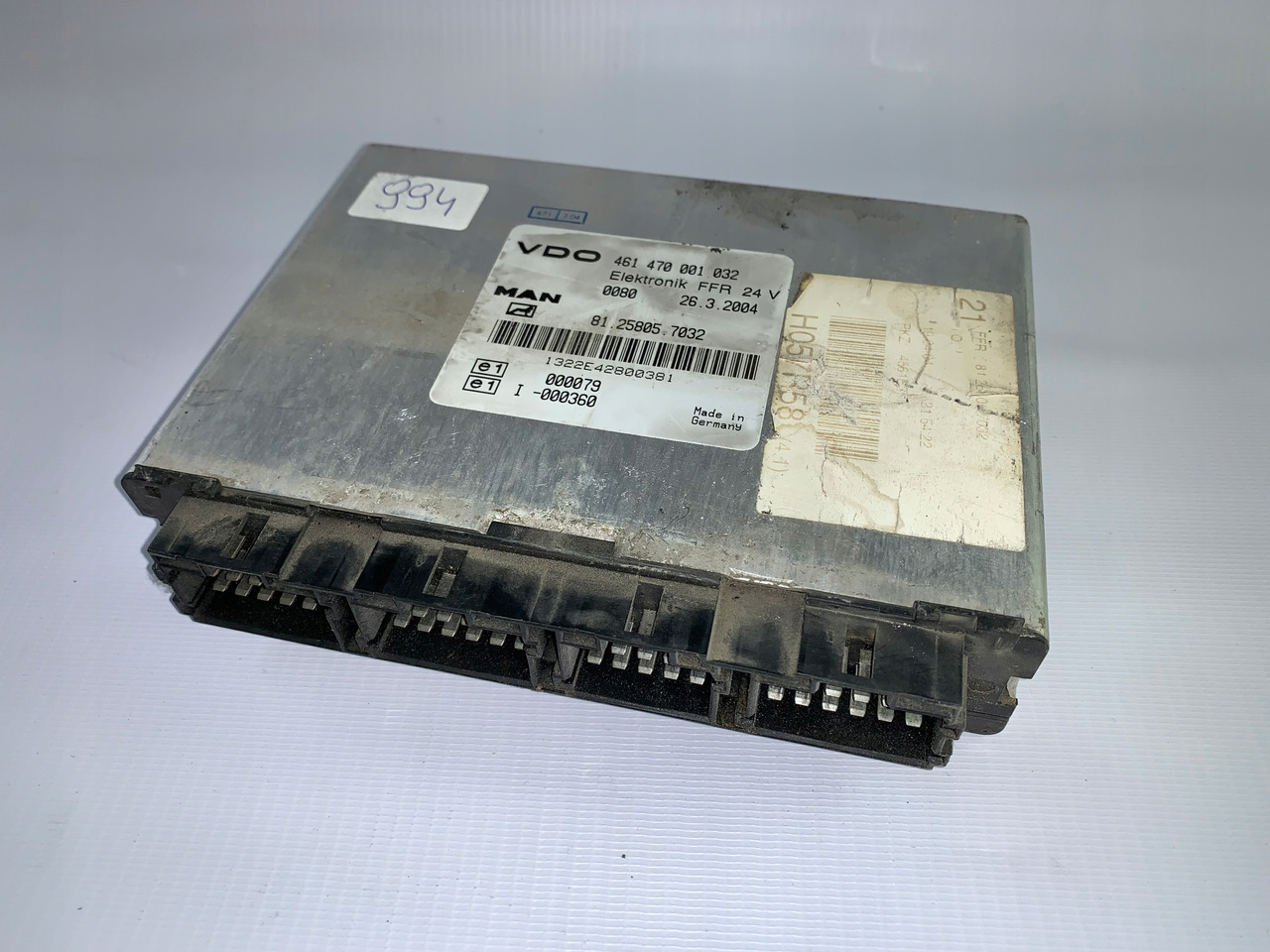 KOMPUTER STEROWNIK FFR MAN TGA TGX TGS 81258057032 - Unidad de control para Camión: foto 1 KOMPUTER STEROWNIK FFR MAN TGA TGX TGS 81258057032 - Unidad de control para Camión: foto 1