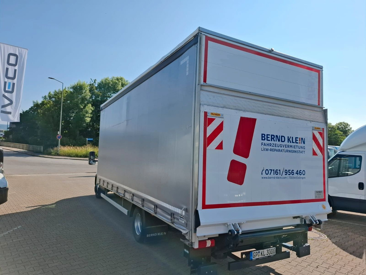 Iveco 72-210P/A8,Luft,HiMatic,LBW,Schiebepl., - Furgoneta con lona: foto 3 Iveco 72-210P/A8,Luft,HiMatic,LBW,Schiebepl., - Furgoneta con lona: foto 3