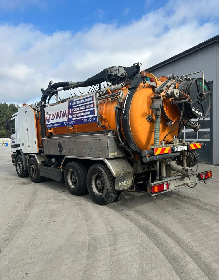 Mercedes-Benz ACTROS 3243 KAISER AQUASTER WUKO - Limpieza de alcantarillado: foto 5 Mercedes-Benz ACTROS 3243 KAISER AQUASTER WUKO - Limpieza de alcantarillado: foto 5