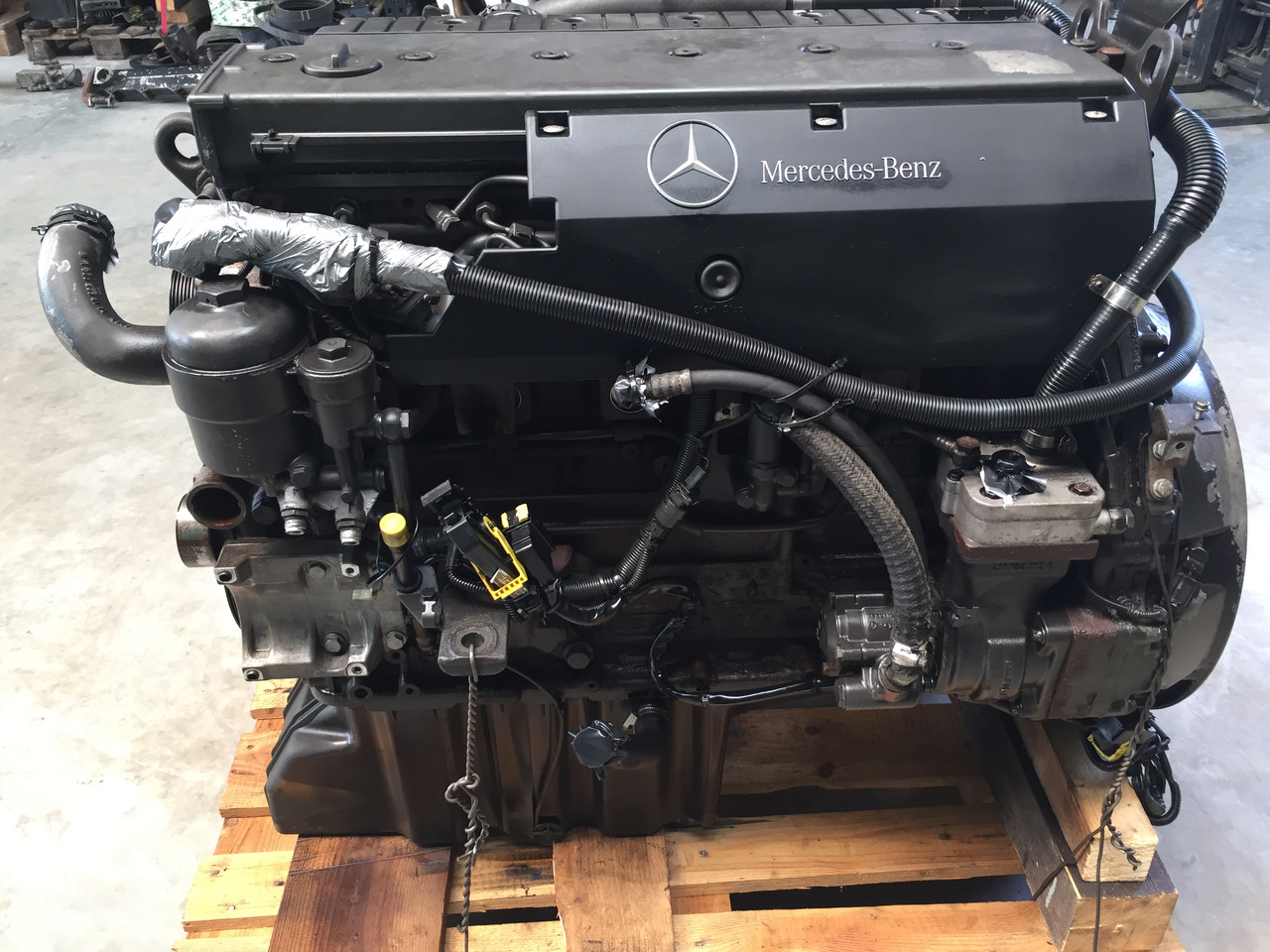 Gebrauchter Motor, MB Axor 1824 Euro 5, Typ OM 906 LA, Artikel - Nr. : A 9999.9999.99 - Motor para Camión: foto 4 Gebrauchter Motor, MB Axor 1824 Euro 5, Typ OM 906 LA, Artikel - Nr. : A 9999.9999.99 - Motor para Camión: foto 4