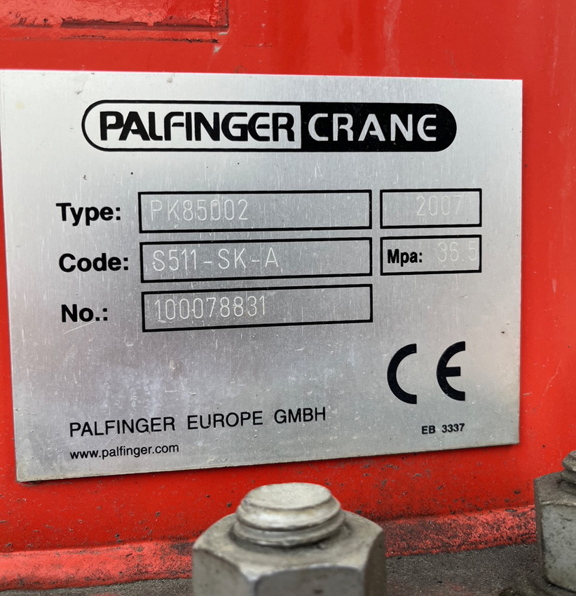 Scania with Palfinger PK 850002 R480 - Cabeza tractora: foto 5 Scania with Palfinger PK 850002 R480 - Cabeza tractora: foto 5