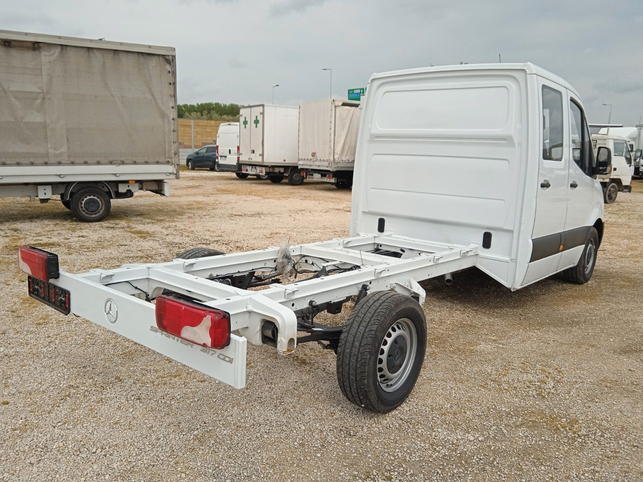 Mercedes-Benz 317 CDI Doka Pritsche - Furgoneta caja abierta, Furgoneta combi: foto 2 Mercedes-Benz 317 CDI Doka Pritsche - Furgoneta caja abierta, Furgoneta combi: foto 2