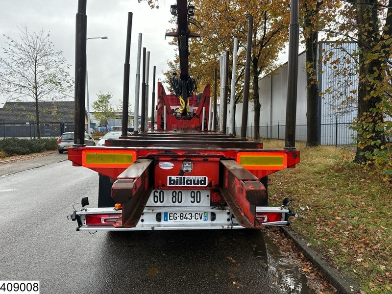 Billaud Chassis Wood transport, Steel suspension, Extendable - Semirremolque maderero: foto 5 Billaud Chassis Wood transport, Steel suspension, Extendable - Semirremolque maderero: foto 5