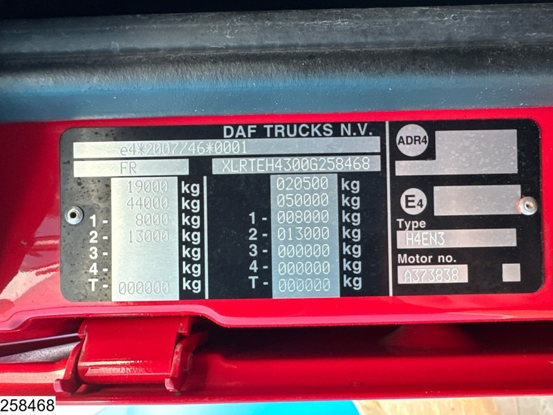 DAF XF 480 EURO 6, Retarder, Standairco, PTO - Cabeza tractora: foto 5 DAF XF 480 EURO 6, Retarder, Standairco, PTO - Cabeza tractora: foto 5