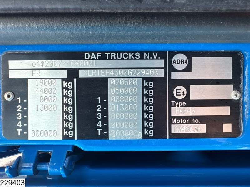 Arrendamiento de DAF XF 480 SSC, EURO 6, Standairco DAF XF 480 SSC, EURO 6, Standairco: foto 13