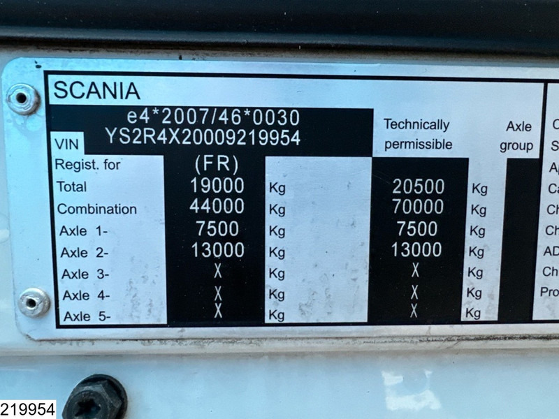 Cabeza tractora Scania R 580 EURO 6, ADR, Retarder, Standairco: foto 7