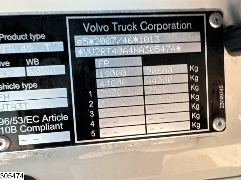 Cabeza tractora Volvo FH 500 EURO 6: foto 12