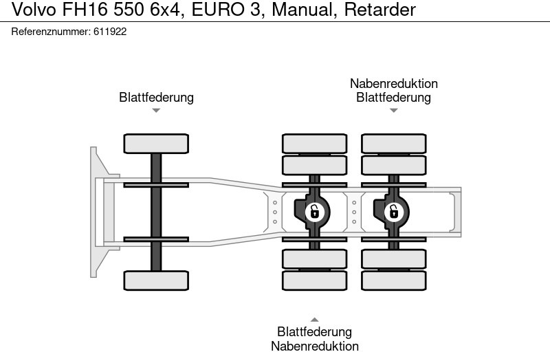Arrendamiento de Volvo FH16 550 6x4, EURO 3, Manual, Retarder Volvo FH16 550 6x4, EURO 3, Manual, Retarder: foto 15