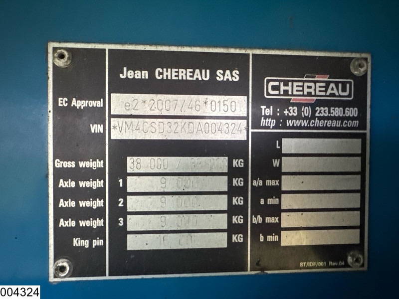 Chereau Koel vries Carrier Vector 1550 - Semirremolque frigorífico: foto 4 Chereau Koel vries Carrier Vector 1550 - Semirremolque frigorífico: foto 4