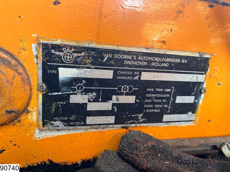 Camión volquete DAF A1600 Manual, Steel suspension, PTO: foto 7