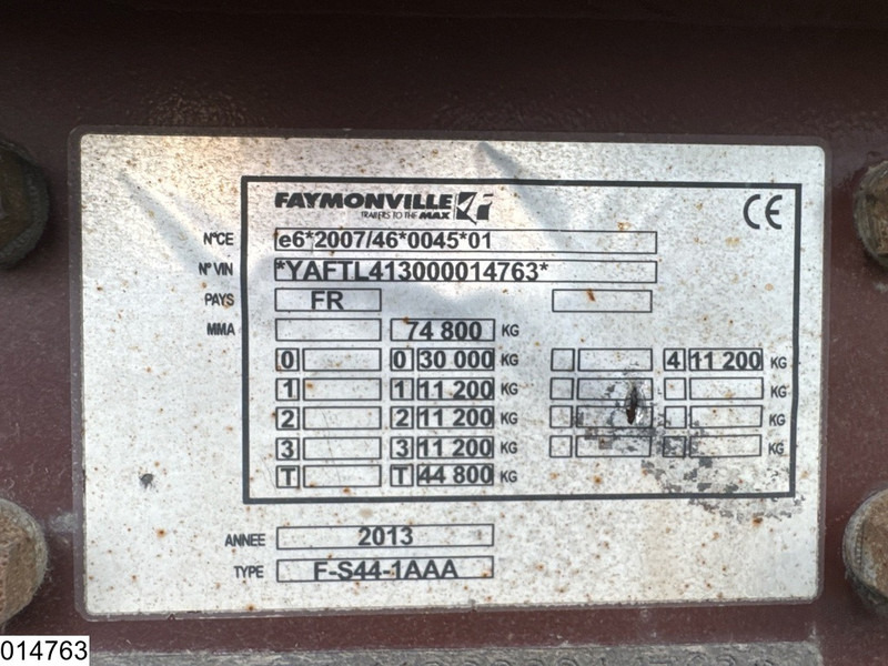 Faymonville Lowbed 74,800 kg, Extendable, Steering axle, Remote - Semirremolque góndola rebajadas: foto 4 Faymonville Lowbed 74,800 kg, Extendable, Steering axle, Remote - Semirremolque góndola rebajadas: foto 4