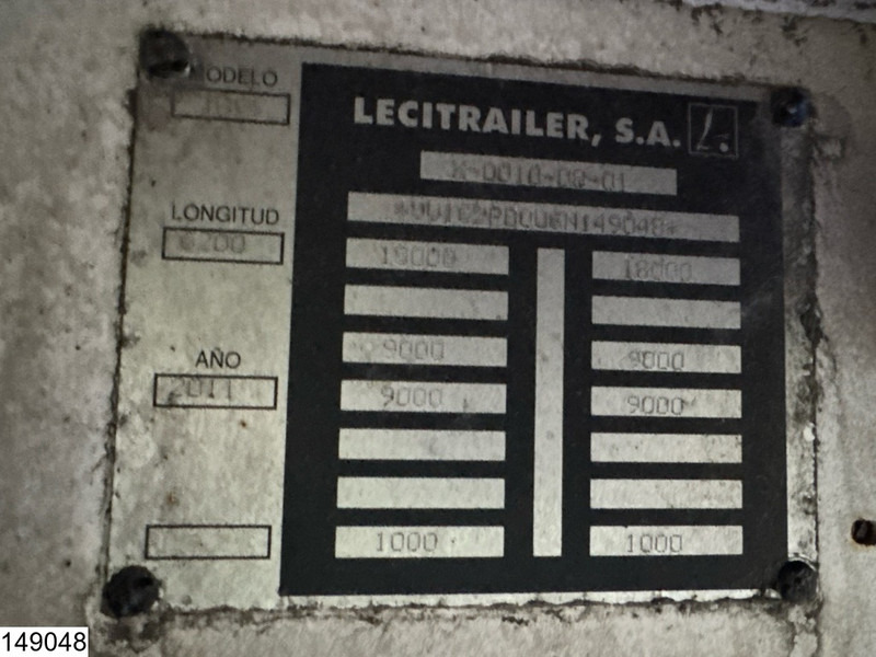 Lecitrailer Middenas - Remolque plataforma/ Caja abierta: foto 4 Lecitrailer Middenas - Remolque plataforma/ Caja abierta: foto 4