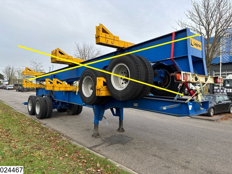 Legras Openlaadbak Wood transport, Steel suspension - Semirremolque maderero: foto 4 Legras Openlaadbak Wood transport, Steel suspension - Semirremolque maderero: foto 4