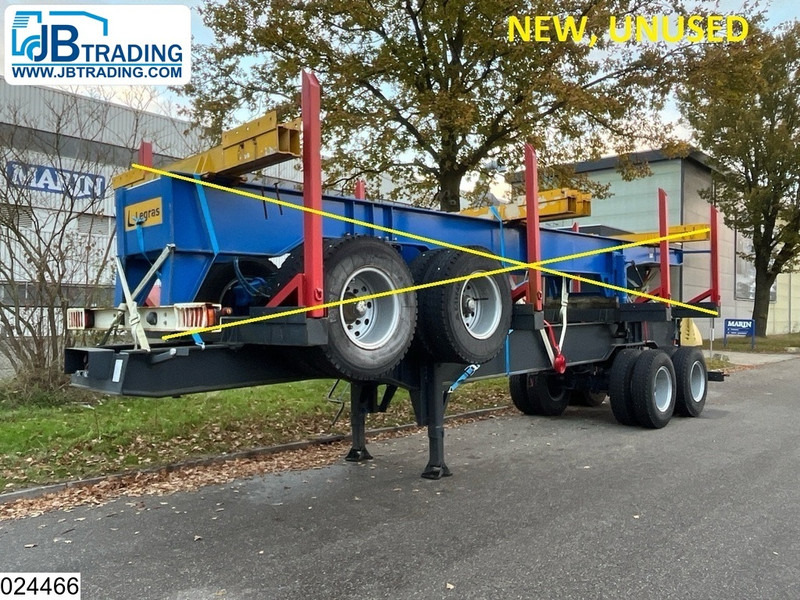 Legras Openlaadbak Wood transport, Steel suspension - Semirremolque maderero: foto 1 Legras Openlaadbak Wood transport, Steel suspension - Semirremolque maderero: foto 1