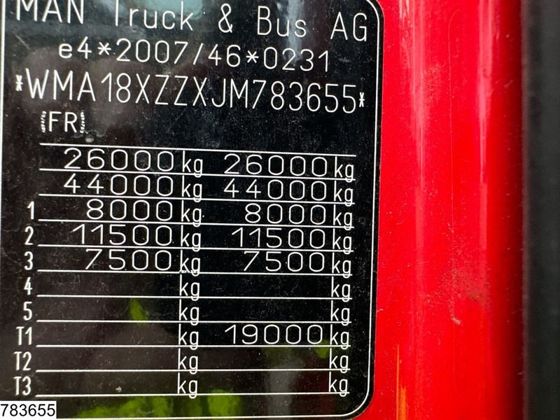 Arrendamiento de MAN TGX 26 460 6x2, EURO 6, Combi, Retarder, Lifitng roof MAN TGX 26 460 6x2, EURO 6, Combi, Retarder, Lifitng roof: foto 7