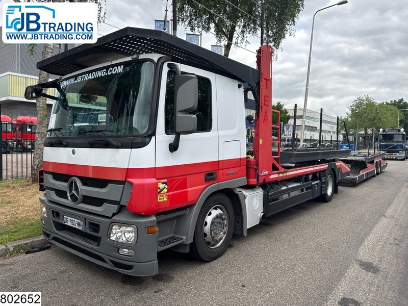 Mercedes-Benz Actros 1841 EURO 6, Lohr, Multilohr, Retarder, Combi - Camión portavehículos: foto 1 Mercedes-Benz Actros 1841 EURO 6, Lohr, Multilohr, Retarder, Combi - Camión portavehículos: foto 1