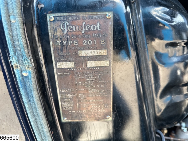 Peugeot LIMOUSINE 201 Peugeot 201 B - Coche: foto 4 Peugeot LIMOUSINE 201 Peugeot 201 B - Coche: foto 4