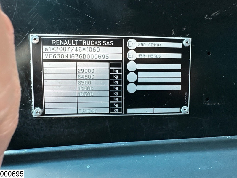 Arrendamiento de Renault C 430 EURO 6, Steel spring suspension, Hiab Renault C 430 EURO 6, Steel spring suspension, Hiab: foto 8