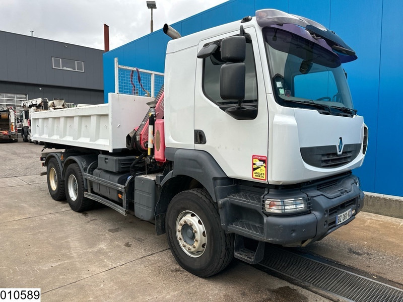 Renault Kerax 430 Dxi 6x4, EURO 5, Leaf spring suspension, Fassi - Camión volquete, Camión grúa: foto 3 Renault Kerax 430 Dxi 6x4, EURO 5, Leaf spring suspension, Fassi - Camión volquete, Camión grúa: foto 3