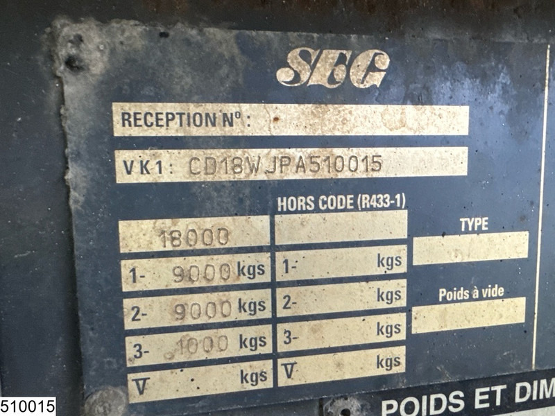 Samro Middenas BDF - Remolque portacontenedore/ Intercambiable: foto 5 Samro Middenas BDF - Remolque portacontenedore/ Intercambiable: foto 5