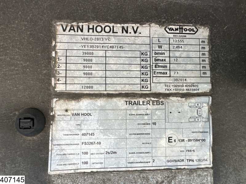 Van Hool gesloten bak - Semirremolque caja cerrada: foto 4 Van Hool gesloten bak - Semirremolque caja cerrada: foto 4