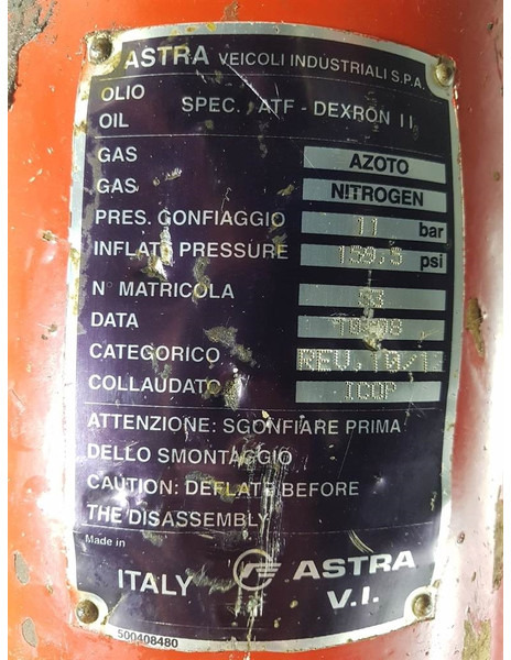 ASTRA RD32C - Support cylinder/Stuetzzylinder - Hidráulica para Maquinaria de construcción: foto 4 ASTRA RD32C - Support cylinder/Stuetzzylinder - Hidráulica para Maquinaria de construcción: foto 4