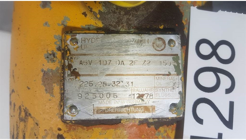 Hydromatik A6V107DA2FZ2150 - Drive motor/Fahrmotor/Rijmotor - Hidráulica: foto 3 Hydromatik A6V107DA2FZ2150 - Drive motor/Fahrmotor/Rijmotor - Hidráulica: foto 3