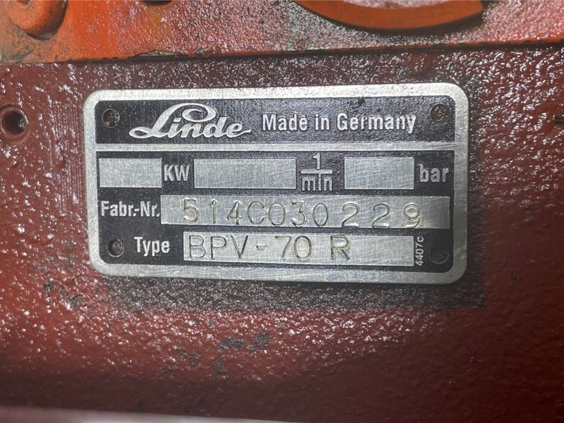 Linde BPV70R - Drive pump/Fahrpumpe/Rijpomp - Hidráulica para Maquinaria de construcción: foto 5 Linde BPV70R - Drive pump/Fahrpumpe/Rijpomp - Hidráulica para Maquinaria de construcción: foto 5